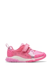 Clarks Pink Tidal Shell Toddler Shoes - Image 1 of 6