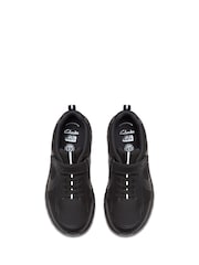 Clarks Black Selva Edge Kids Shoes - Image 4 of 6