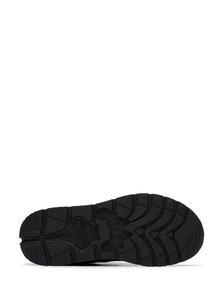 Clarks Black Selva Edge Kids Shoes - Image 6 of 6