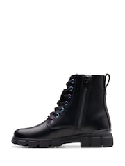 Clarks Black Evyn Top Kids Boots - Image 2 of 7