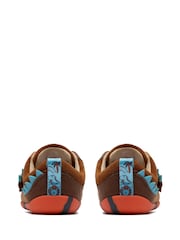 Clarks Brown Pre Walker Stomp Toddler Shoes - Image 5 of 6