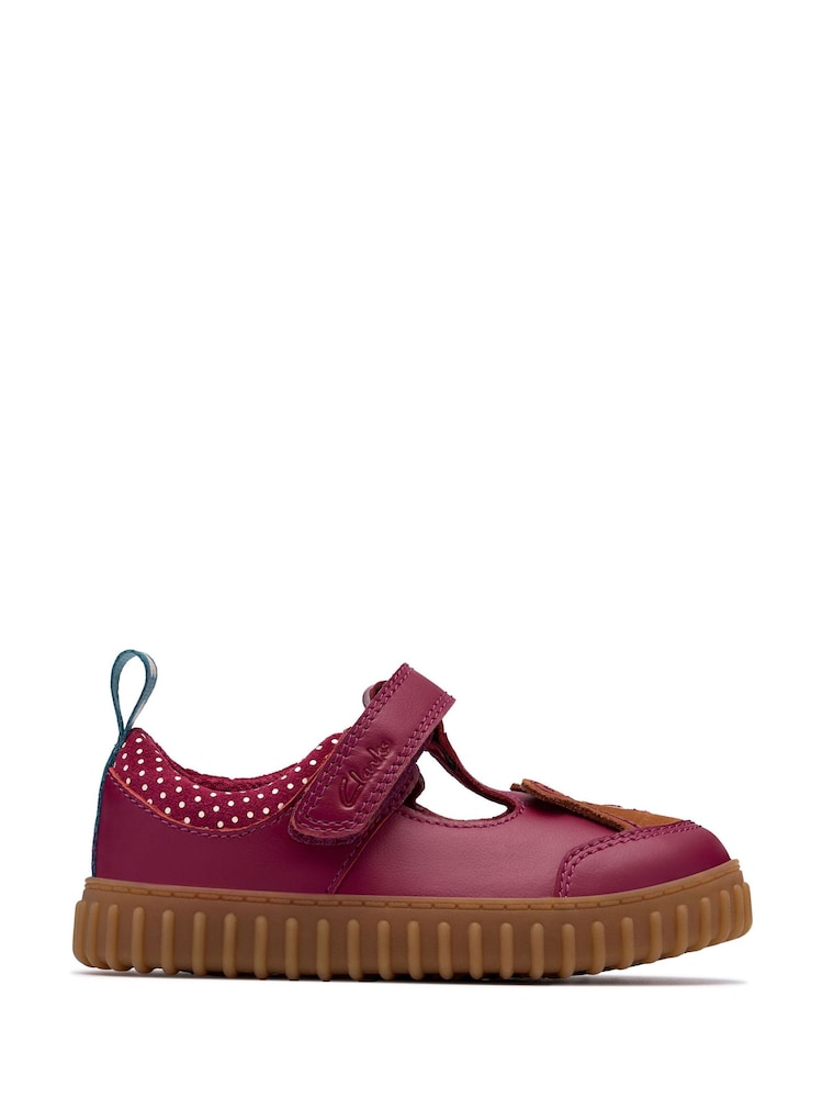 Clarks Red Cove Glow Toddler Shoes - Image 1 of 6