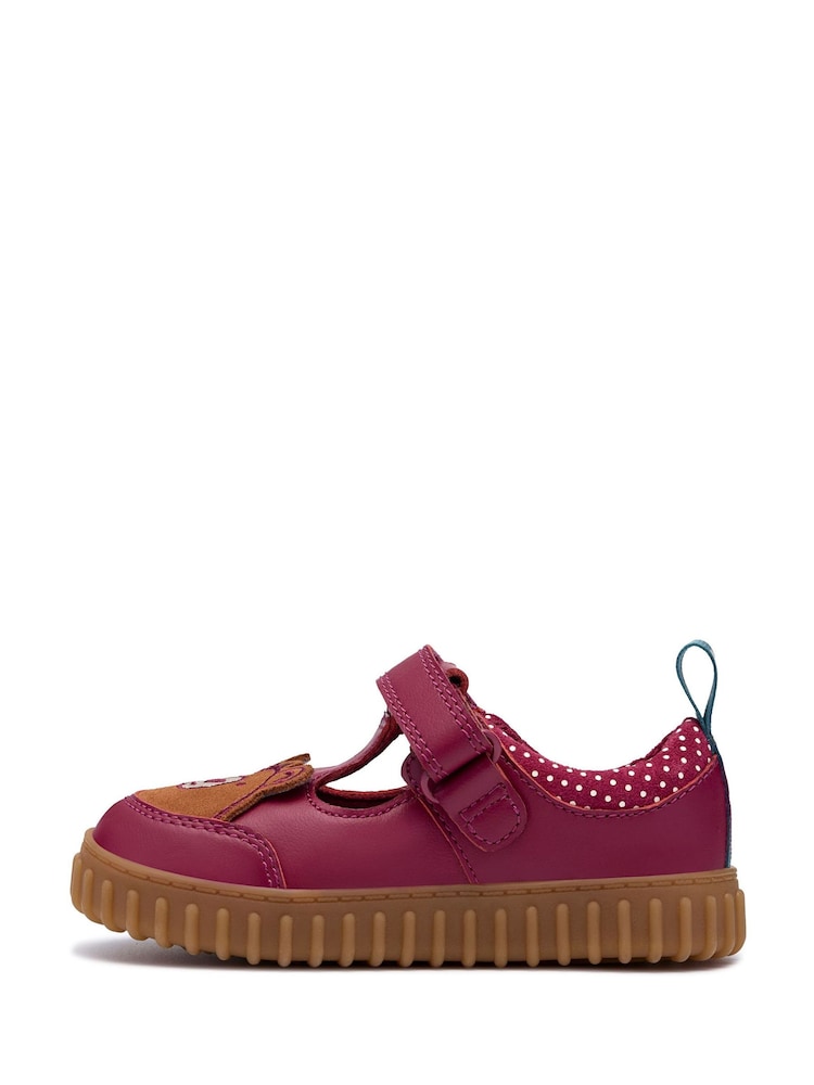 Clarks Red Cove Glow Toddler Shoes - Image 2 of 6
