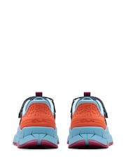 Clarks Blue Selva Lane Kids Shoes - Image 5 of 6