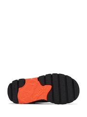 Clarks Black Steggy2 Fly Kids Shoes - Image 6 of 6