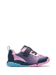 Clarks Blue Tidal Trail Toddler Shoes - Image 1 of 6