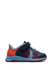 Clarks Blue Selva Lane Toddler Shoes - Image 1 of 6