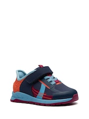 Clarks Blue Selva Lane Toddler Shoes - Image 3 of 6