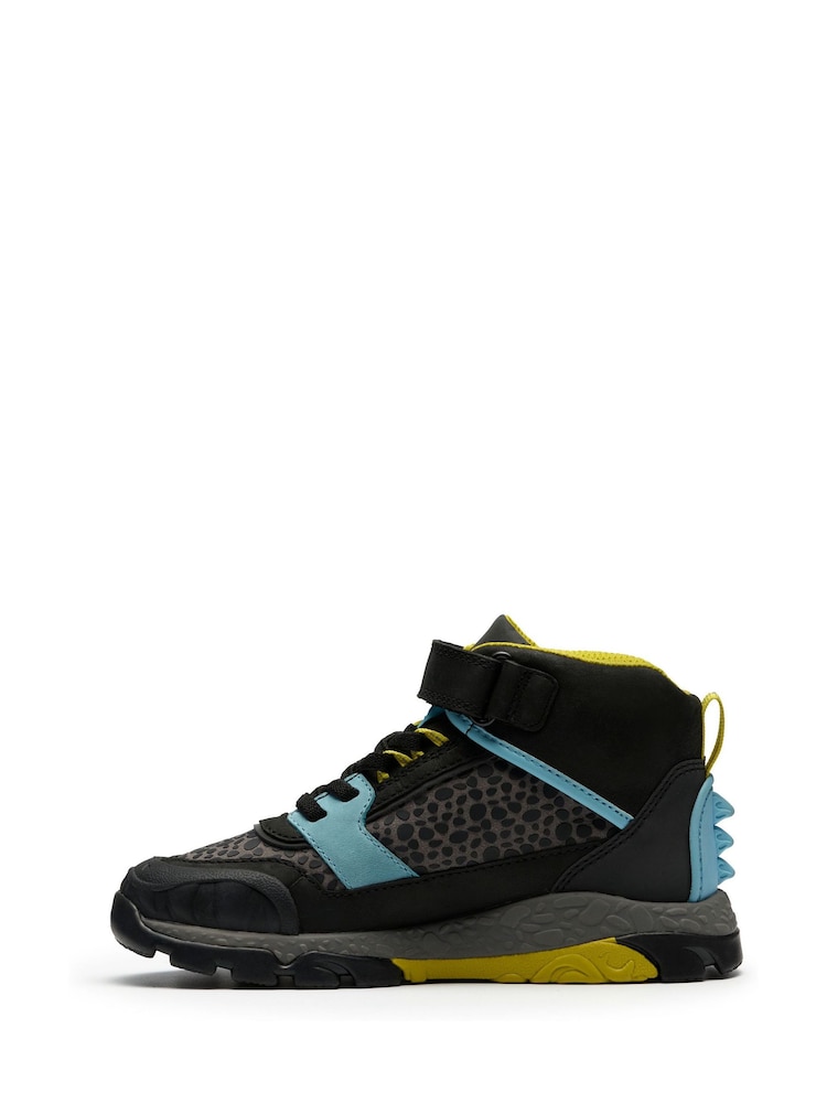 Clarks Grey Steggy2 Tri Kids Boots - Image 2 of 6