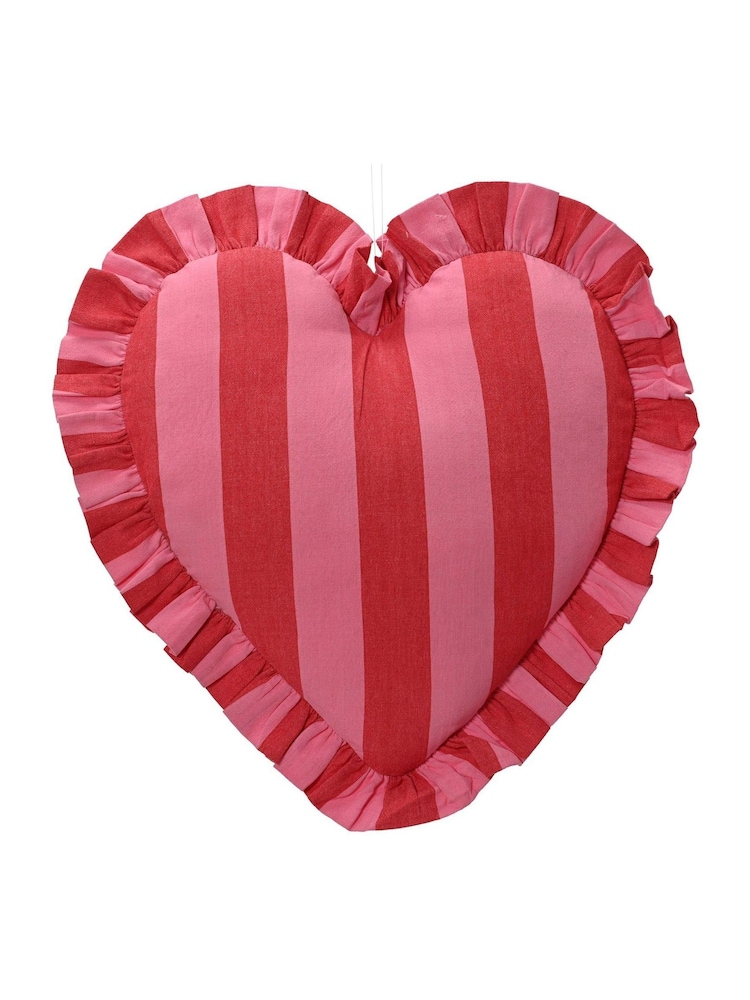 Decoris Frill Heart Cushion - Imagen 2 de 2