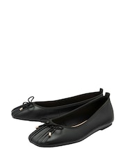 Ravel Black Ballerina Shoes - Image 2 of 4