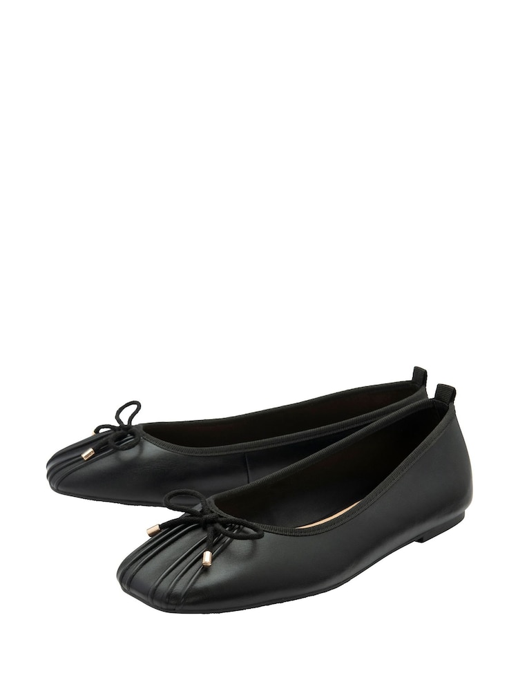 Ravel Black Ballerina Shoes - Image 2 of 4