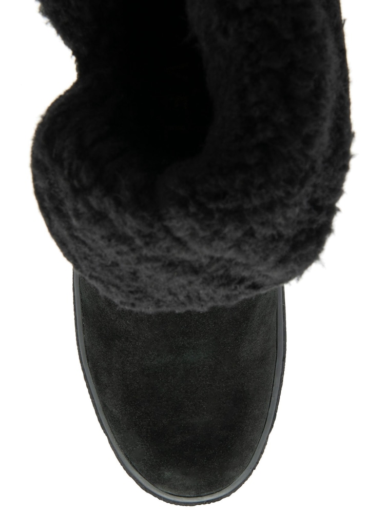 Ravel Black Suede Ankle Boots - Image 4 of 4 Ravel Black Suede Ankle Boots - Image 4 of 4
