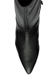 Ravel Black Leather Knee High Boots - Image 4 of 4