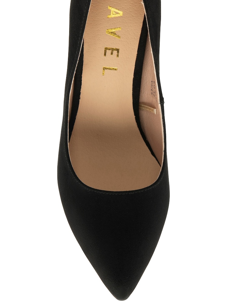 Ravel Black Stiletto Heel Court Shoes - Image 4 of 4 Ravel Black Stiletto Heel Court Shoes - Image 4 of 4