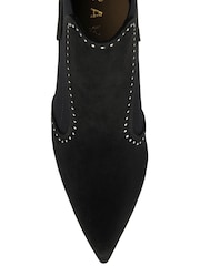 Preto - Ravel Stiletto Heel Ankle Boots - Imagem 4 de 4
