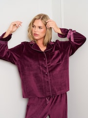 Jim Jam the Label Purple Burgundy Revere Pyjama - Image 3 of 5