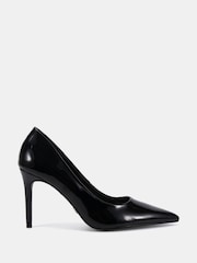 Novo Dark Black Immaculate Point Court Shoes - Image 2 of 6