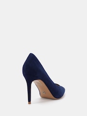 Novo Blue Wide Fit Immaculate Point Court Shoes - Image 3 of 6