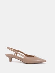 Novo Nude Izzy Low Heel Slingback Point Courts - Image 2 of 6