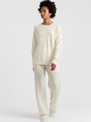 Chinti & Parker Wool Cashmere Wide Slouchy Relaxed Sweater - Image 2 of 4
