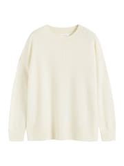 Chinti & Parker Wool Cashmere Wide Slouchy Relaxed Sweater - Image 4 of 4