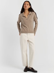 Chinti & Parker Wool Cashmere Collared Sweater - Image 1 of 4