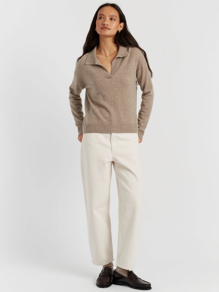 Chinti & Parker Wool Cashmere Collared Sweater - Image 1 of 4