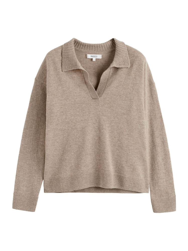 Chinti & Parker Wool Cashmere Collared Sweater - Image 4 of 4