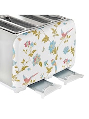Laura Ashley Elveden White 4-Slice Toaster - Image 5 of 5