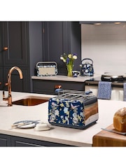 Laura Ashley Elveden Navy 4-Slice Toaster - Image 1 of 6