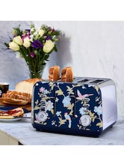 Laura Ashley Elveden Navy 4-Slice Toaster - Image 2 of 6