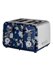Laura Ashley Elveden Navy 4-Slice Toaster - Image 3 of 6