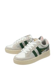 Gola Silver Ladies Superslam Blaze Lace-Up Trainers - Image 2 of 4
