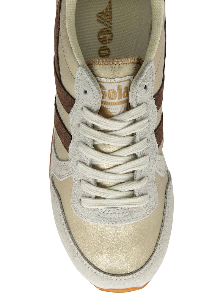 Gola Gold Ladies Daytona Blaze Lace-Up Trainers - Image 4 of 4