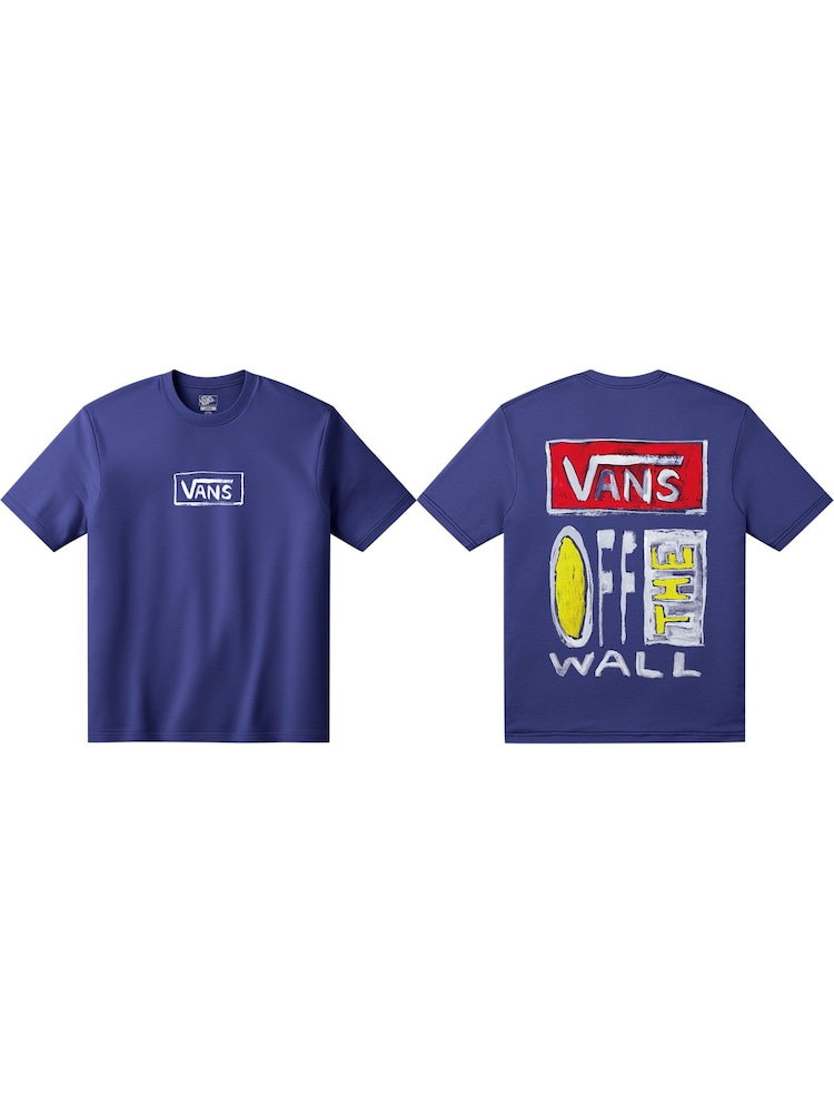 Vans Blue On Canvas T-Shirt - Image 1 of 1