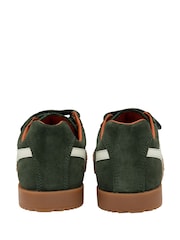 Gola Green Light Kids Harrier Strap Suede Strap Trainers - Image 3 of 4