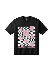 Vans Black Twisted Joy T-Shirt - Image 1 of 2