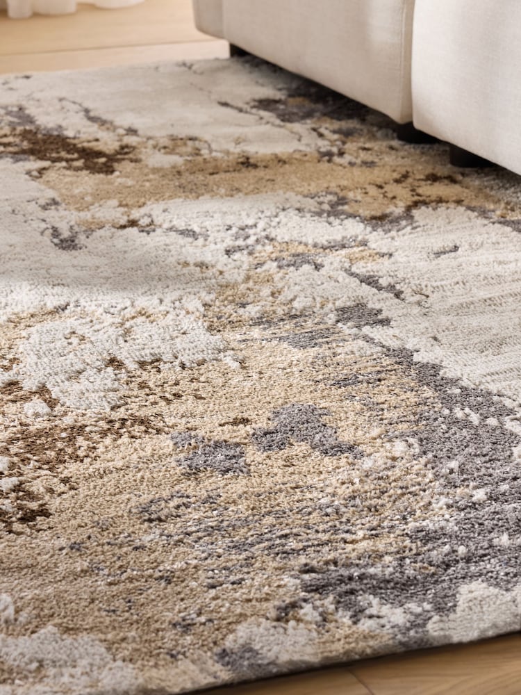 Champagne Gold Elena Abstract Rug - Image 2 of 6 Champagne Gold Elena Abstract Rug - Image 2 of 6