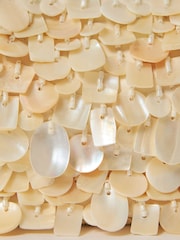 Jigsaw Cream Mini Shell Beaded Tay - Image 5 of 5