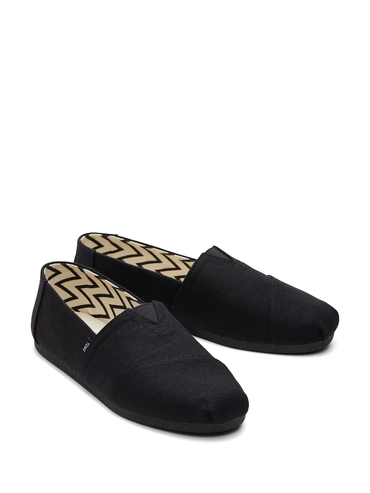 Toms Black Alpargata Classic - Image 1 of 4