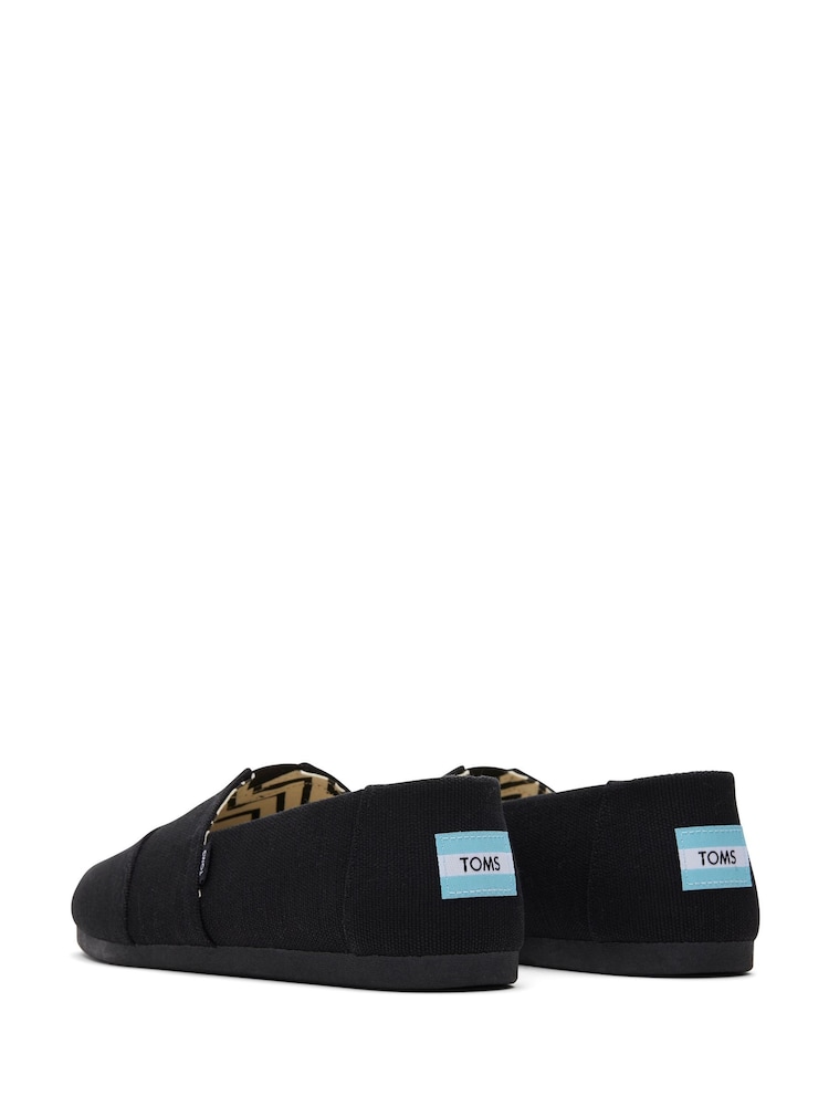 Toms Black Alpargata Classic - Image 2 of 4