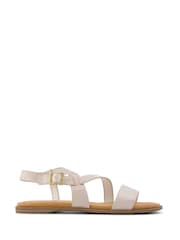 Toms Metallic Mar Flat Sandal - Image 1 of 9
