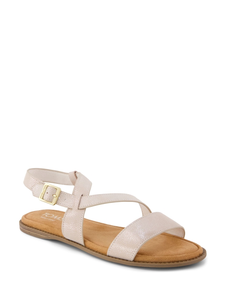Toms Metallic Mar Flat Sandal - Image 2 of 9
