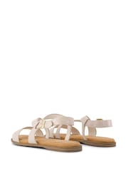 Toms Metallic Mar Flat Sandal - Image 3 of 9