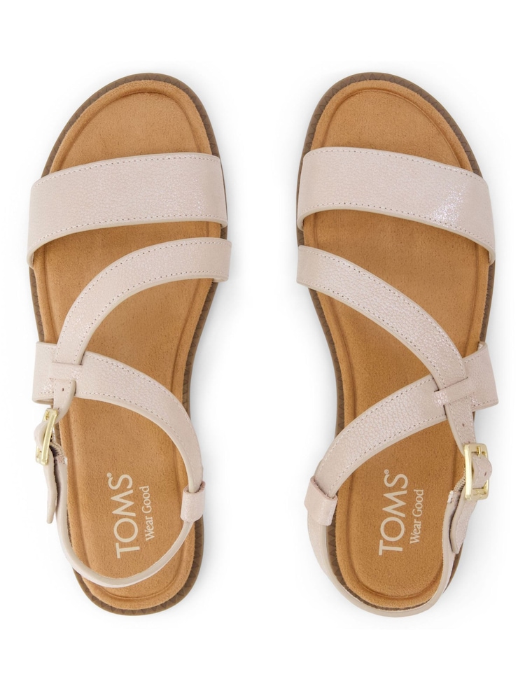 Toms Metallic Mar Flat Sandal - Image 9 of 9