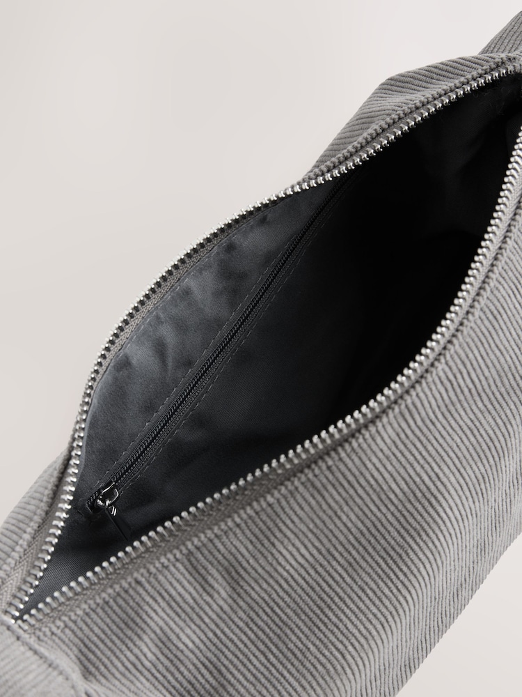 Grey Cord Effect Sling Bag - Image 10 of 10