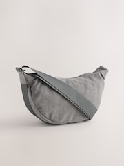 Grey Cord Effect Sling Bag - Image 6 of 10