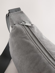 Grey Cord Effect Sling Bag - Image 9 of 10