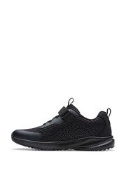 Clarks Black Deyes Dash Youth Trainers - Image 2 of 6